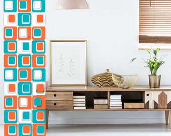 アトミック・ルーム・ディバイダー：ミッドセンチュリー・モダン・モビール、1970年代スタイル