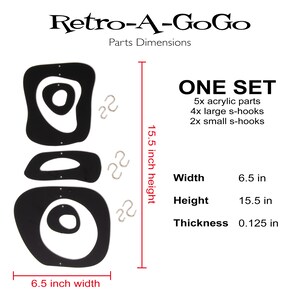 Retro Atomic DIY Kits Mix 'n Match Clear Colors - MOD Kinetic Room ...