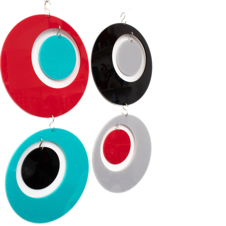 Groovy Retro Atomic Room Divider DIY Kit: Mid Century Modern Wall Art ...
