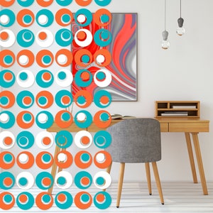 Palm Springs Groovy Room Divider DIY KIT - Mid Century Inspired Room ...