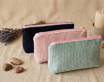 Tasche für 12 ätherische Öle | Handgenähte Aufbewahrung | Organizer & Schutz für Ölfläschchen, Roll-Ons, Aromatherapie