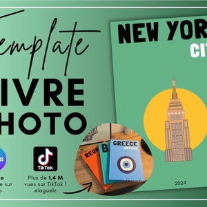 Assouline Book New York Style Canva Template - Photo Album