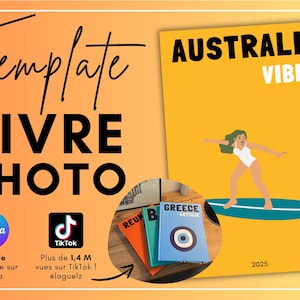 Australia Assouline Book Style Canva Template - Photo Album