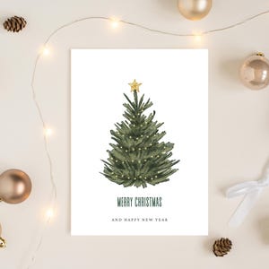 Biglietto di auguri di Natale, biglietto digitale stampabile, bellissimo biglietto di Natale, biglietto di auguri speciale per le feste, biglietto di Natale unico, biglietto per i propri cari