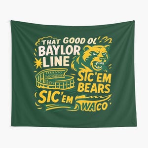 Baylor Football  Baylor Bears "Sic 'Em" PNG Digital Download