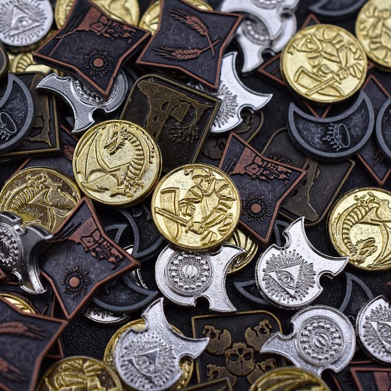 120 stuks metalen munten goud, zilver en koper en draak lichtgevende 120 stuks metalen munten goud, zilver en koper en draak lichtgevende