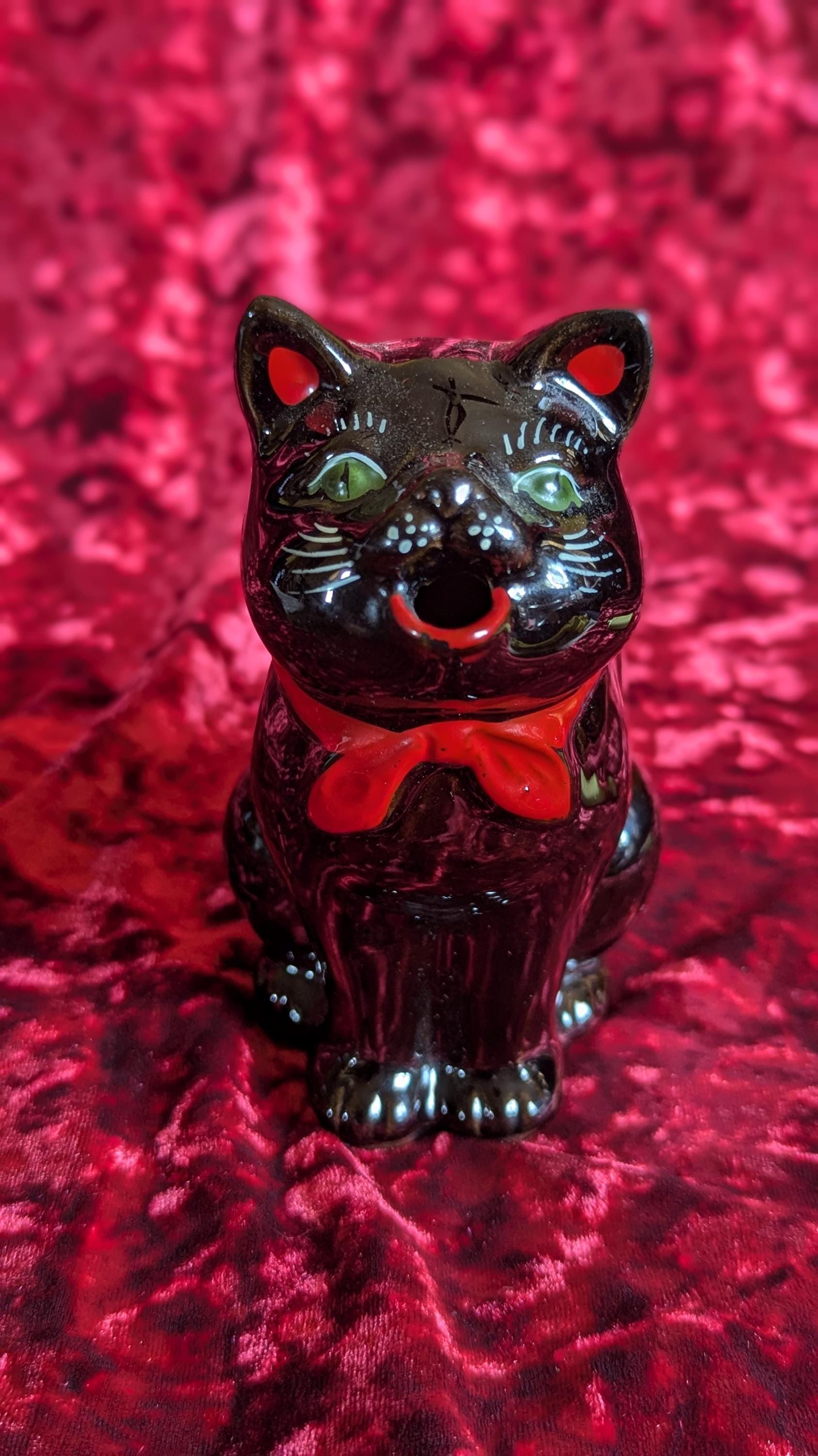 GEOMETRIC CAT-LIMITED EDITION small欠品 Vintage 1950's Shafford Black Cat Creamer Made in Japan - Etsy