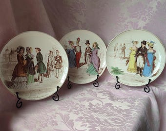 フランスのファッションプレート - 1880 年代 (プレート 9) - Etsy 日本