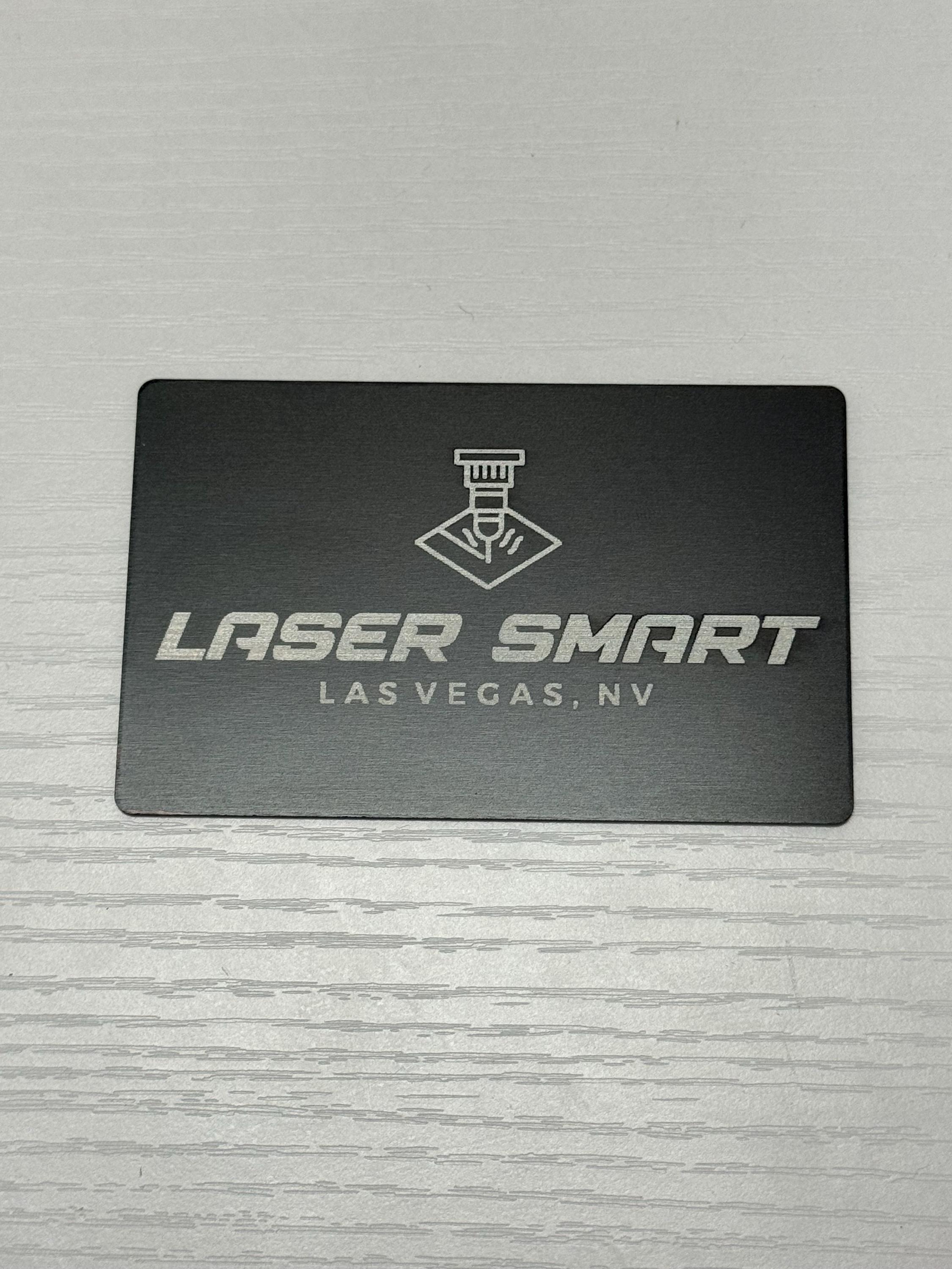 Laser Engraved Metal Business Cards (stainless Steel Business Cards ...