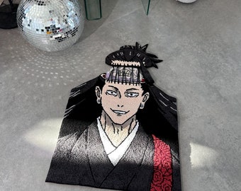 Handmade Anime Character Rug: Custom Home Decor