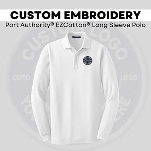 Personalized Embroidered Polo Shirt for Men & Women - Custom Business Logo, Monogrammed Team Polos, Customized Golf Sports Polo Shirts Gifts
