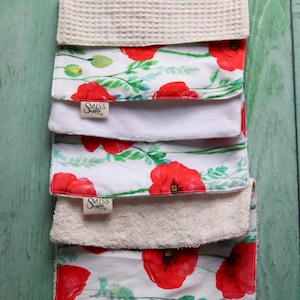 Toalhas de papel reutilizáveis, conjunto de 3