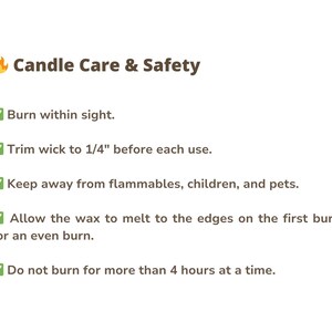 Candle Care & Safety Instructions for Cancer Zodiac Candle. Essential guidelines for safe burning and optimal use.