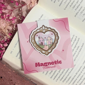 Small town | Magnetic bookmark | Bookmark | Bookish | Booktok | Bookworm