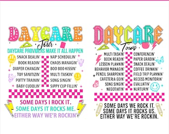 Retro Daycare Svg Png, Daycare Tour Png, Daycare Staff Crew, Childcare Provider Png, Cute Daycare Worker Gift,Funny Toddler Teacher Design