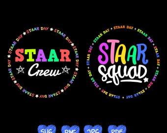 Plantilla SVG PNG del equipo de evaluación del día STAAR: Diseño del equipo de evaluación de docentes (descarga digital)