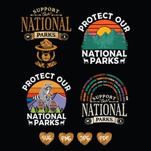 Supporta il pacchetto dei parchi nazionali Svg Png, Proteggi i nostri parchi Subtle Anti Png, Yosemite Joshua Park Png, Disegni per magliette dei parchi nazionali