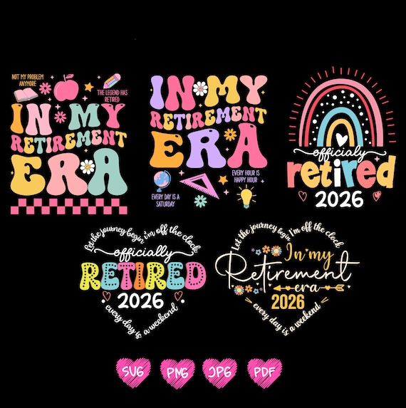 2026 Officially Retired Png Svg Bundle, Retirement Png, 2027 Retired Png , Officially Retired 2027 Png, funny retired Png, Retirement DESIGN