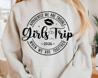 Girl's Trip 2026 Svg, Girl's Weekend 2026 Png, Great Times, Great Memories Png File Cricut, Cut, Silhouette File, Digital - Instant Download
