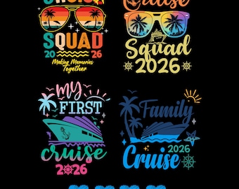 Cruise Squad 2026 Png Svg, Cruzeiro em Família Svg, Viagem de Cruzeiro em Família Svg, Cruzeiro 2026 Png, Navio de Cruzeiro Png, Férias em Família 2026 Camiseta de Cruzeiro