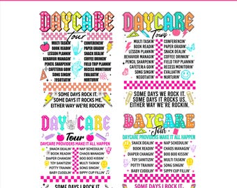 Retro Daycare Svg Png, Daycare Tour Png, Daycare Staff Crew, Childcare Provider Png, Cute Daycare Worker Gift,Funny Toddler Teacher Design