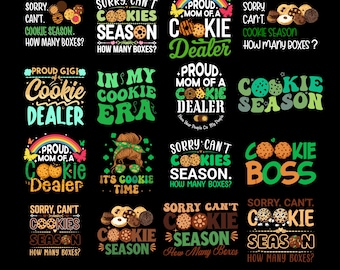 CookieDealer png SVG Bundle: Girl Scout Mom Designs (Digitaler Download