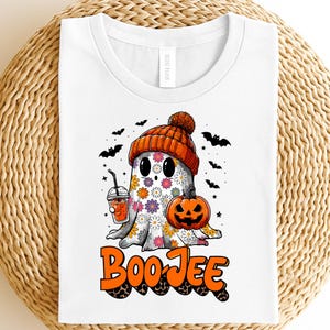 Cute Ghost svg, Halloween svg, Retro Halloween png, Boo Jee Ghost, Ghost svg bundel, boo jee png, Ghost png, Spooky Season-shirt