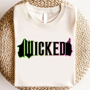 The Musical 2024 PNG, glitterlettertype, Broadway-stickers, Perfectly Wicked, Halloween-citaat, defying Gravity
