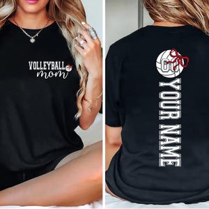 Benutzerdefinierte Name Beachvolleyball Mom Shirt Png, Volleyball Name Png, Beachvolleyball Mom, Beachvolleyball Geschenk, unterstützende Mutter, Beachvolleyball Mom Life Game Day