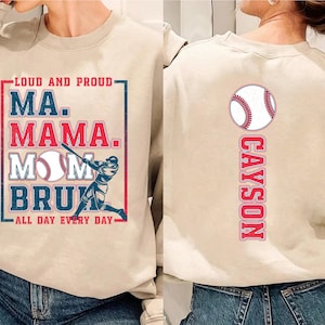 Custom Baseball Mom Bruh Png, Mama Baseball Png, Baseball Mama Shirt Png, Sports Mom Png, Mother&#39;s Day Gift Png, Baseball Season Png