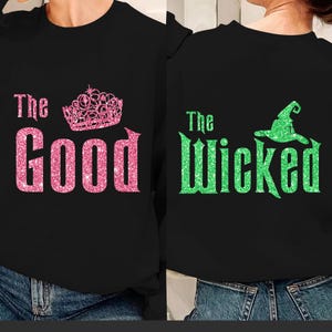 De musical 2024 PNG-bundel, glitterlettertype, Broadway-stickers, Perfectly Wicked, Halloween-citaat, zwaartekracht tarten