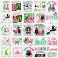 The Musical 2024 PNG Bundle, Glitter Font, Broadway Stickers, Perfectly Wicked, Halloween Quote, Defying Gravity