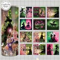 The Musical 2024 20oz Skinny Tumbler Wrap Png, Broadway Stickers, Perfectly Wicked, Halloween Quote, Defying Gravity, Coffee Tumbler Wrap