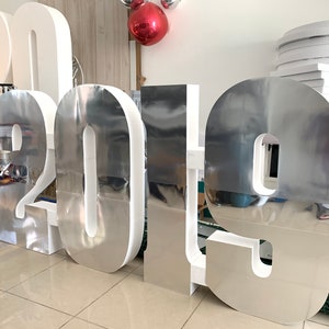 30&quot; tall Large Table Base Foam Letters and Numbers | Party Decor | Home Coming | Party