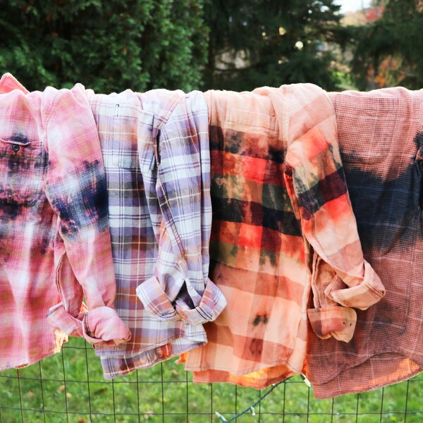 Grunge Flannel Etsy