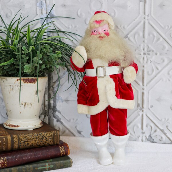 Vintage Santa Doll Etsy
