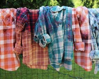 Editor by Day Rockstar by Night/ Unisex Plaid Flannel Shirt