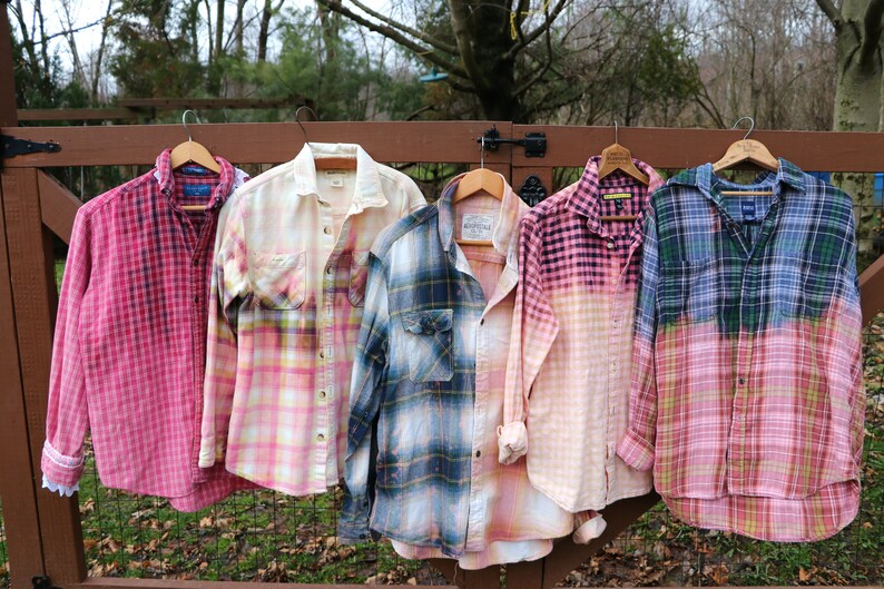 flannel bridesmaid shirts