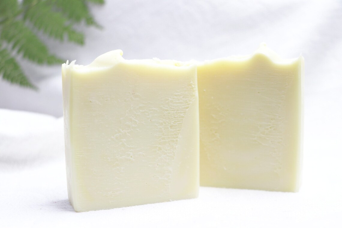 Lemon Soap Bar Minimal Scented Soap Cold Process Soap Etsy