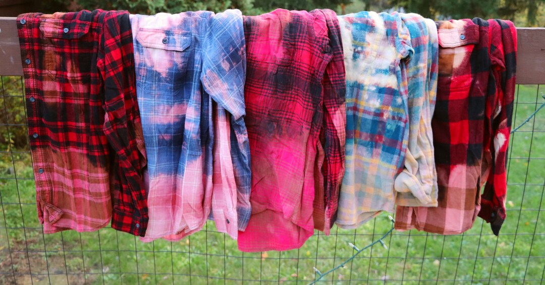 Teacher Appreciation Flannel Gift Shirt, Sun Bleached Plaid Holiday