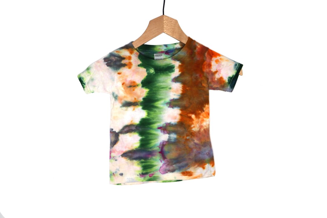 Kid's Summer Tie Dye Tee, Kids Apparel, Hand Dyed Apparel, Back to