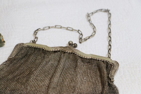 Vintage Davis and Whiting Purse, Metal Chain Link… - image 2