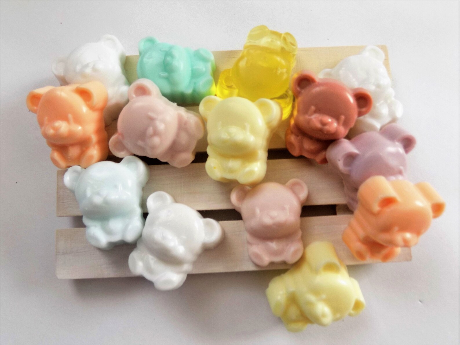 Teddy bear soap set Kids soap handmade soap mini soap Etsy