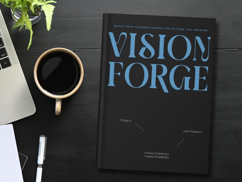 Vision Forge Journal: Minimalist Goal Setting Notebook - Etsy