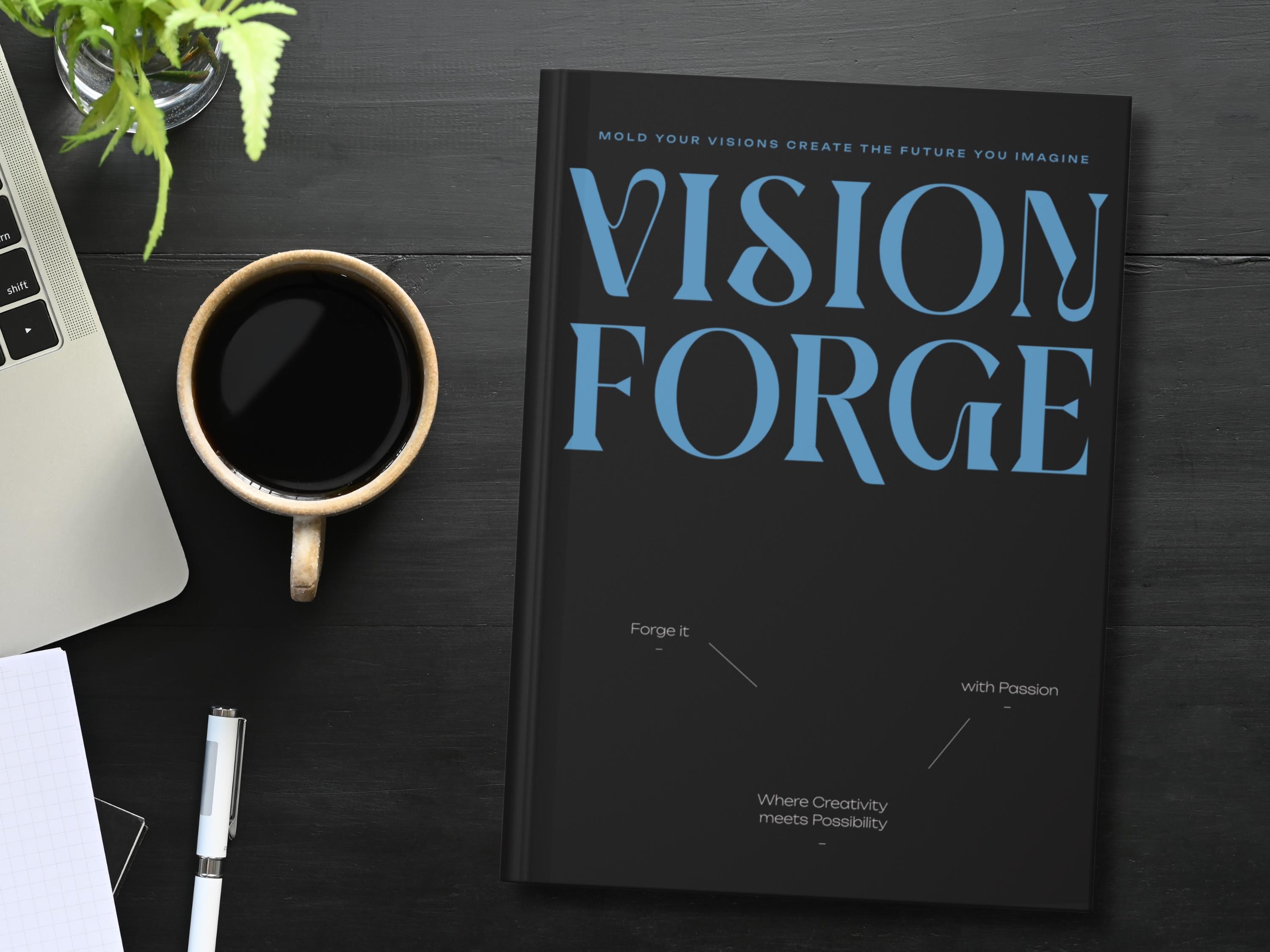 Vision Forge Journal: Minimalist Goal Setting Notebook - Etsy