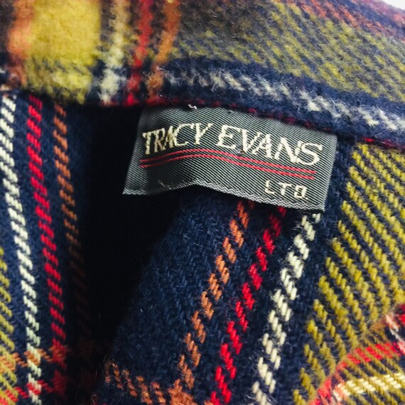 Vintage plaid blazer jacket shacket - image 8