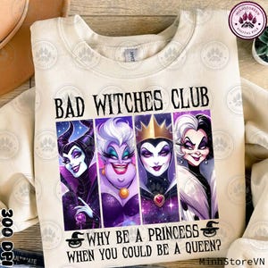 Villain Gang Png, Villains Wicked Png, Bad Witches Club Png, Retro Halloween Costume Png, Family Trip Png, Trick Or Treat, Instant Download