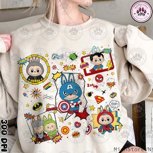 Personnages Coquette poupée avec noeud pour enfants Png, création de personnages de dessins animés roses tendance, cadeau parfait pour les enfants, poupée super-héros, téléchargement immédiat