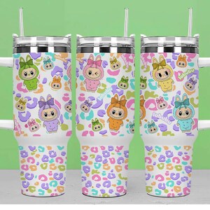 Funny Catoon Tumbler Png, Trending Cartoon 40oz Skinny Tumbler Wrap, Doll Characters Tumbler Gift for Friends, Cartoon Png, Instant Download