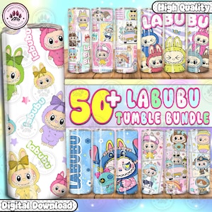 50+ Designs Pink Cartoon Character Tumbler Wrap Png, Doll Cartoon, Cartoon 20oz Tumbler Wrap, Perfect Gift for Kids Png, Instant Download